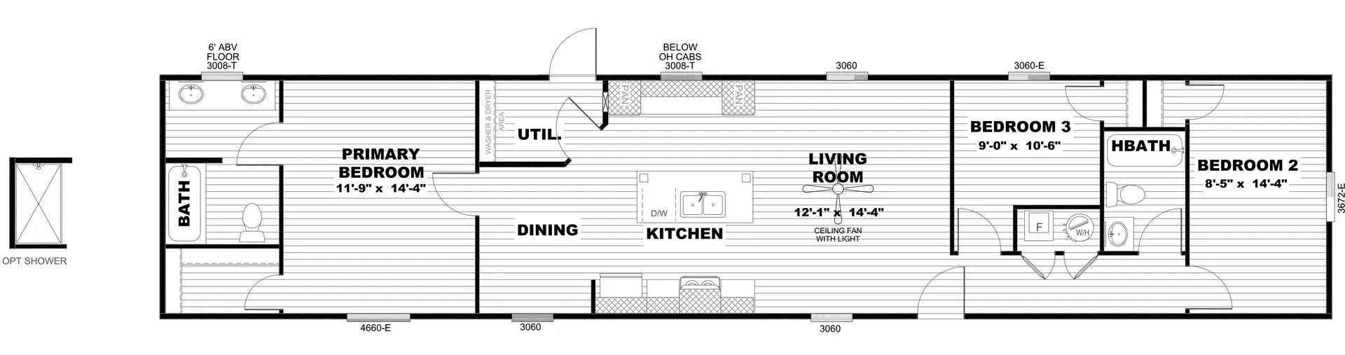 Select 16723B Flooplan