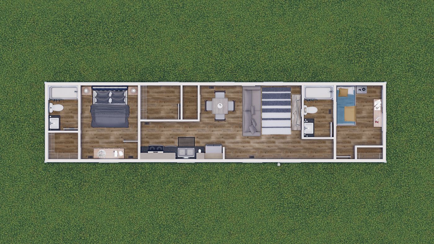 3D floor plan