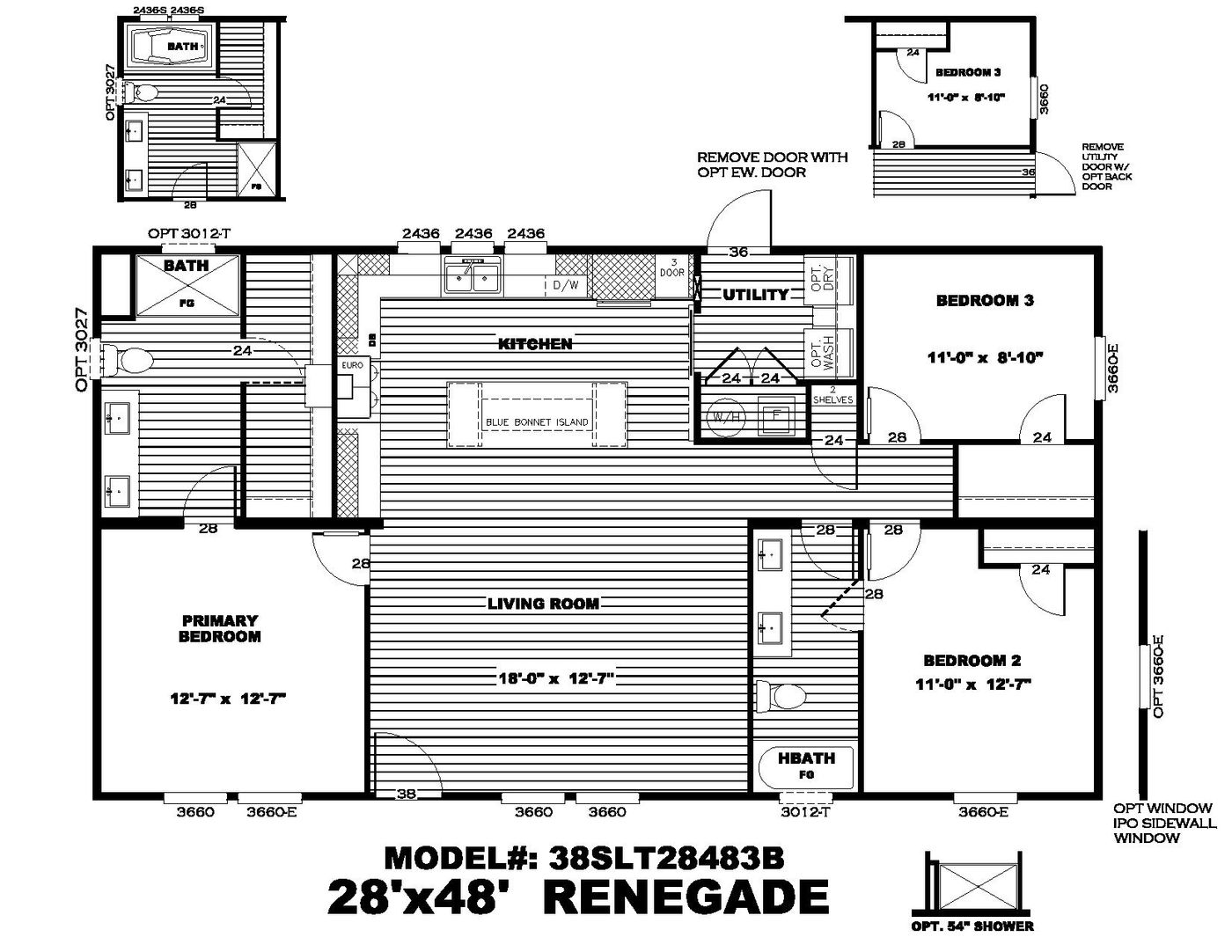 The Renegade Floor Plan