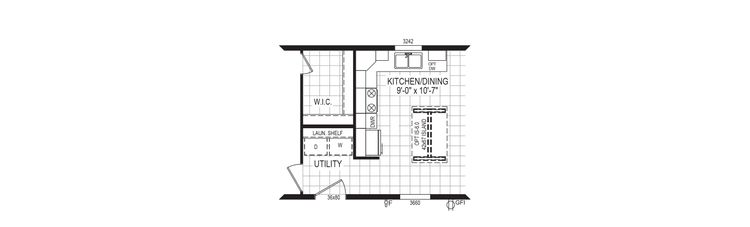 The 6616-779 THE PULSE Floor Plan. This Manufactured Mobile Home features 3 bedrooms and 2 baths.