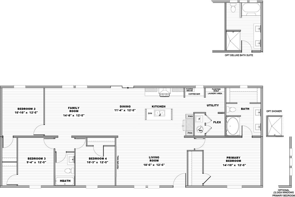 Standard floor plan