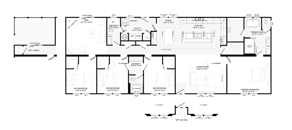 THE MAGNOLIA Floor Plan