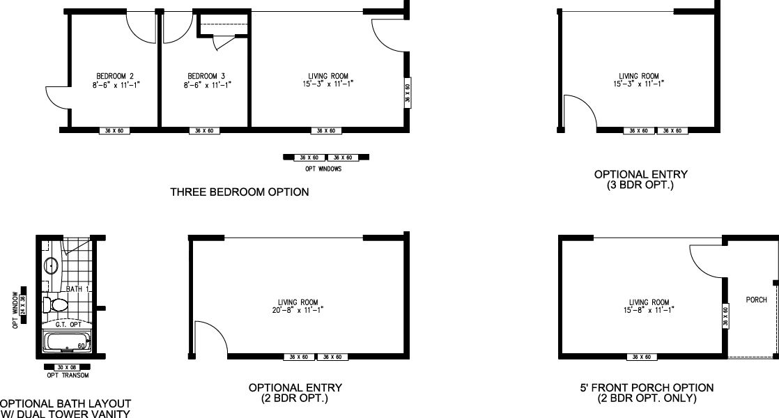 Floor Plan Options