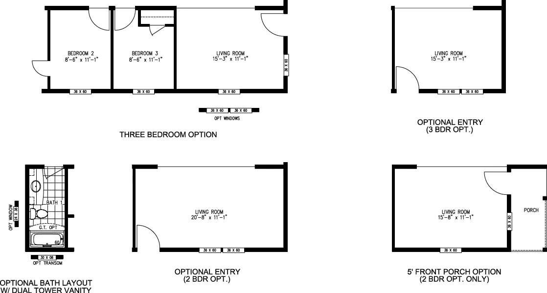 Floor Plan Options