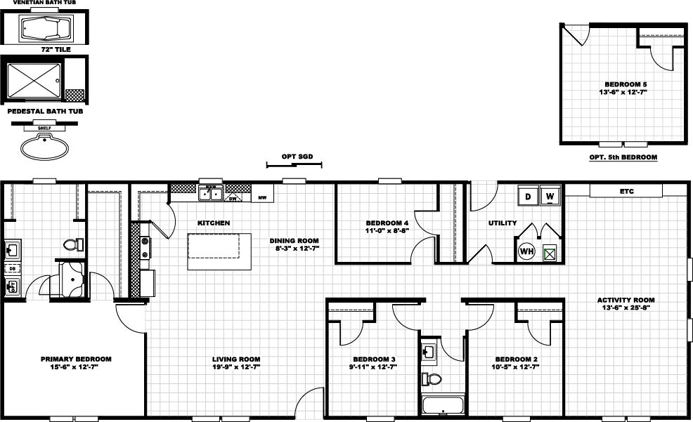 46FND28764AH Floor Plan