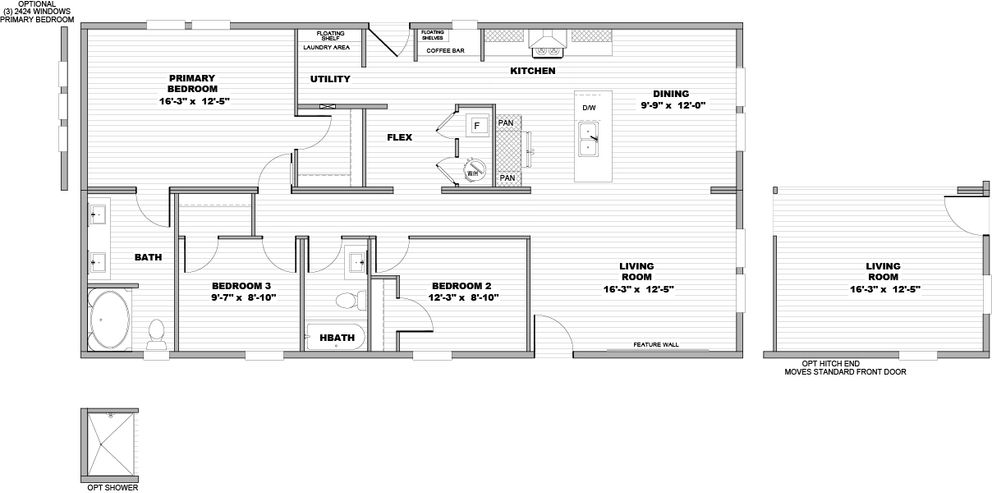 Standard floor plan