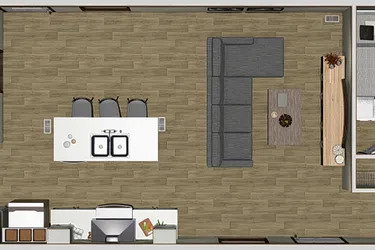 The COLOSSAL Floor Plan. This Manufactured Mobile Home features 3 bedrooms and 2 baths.