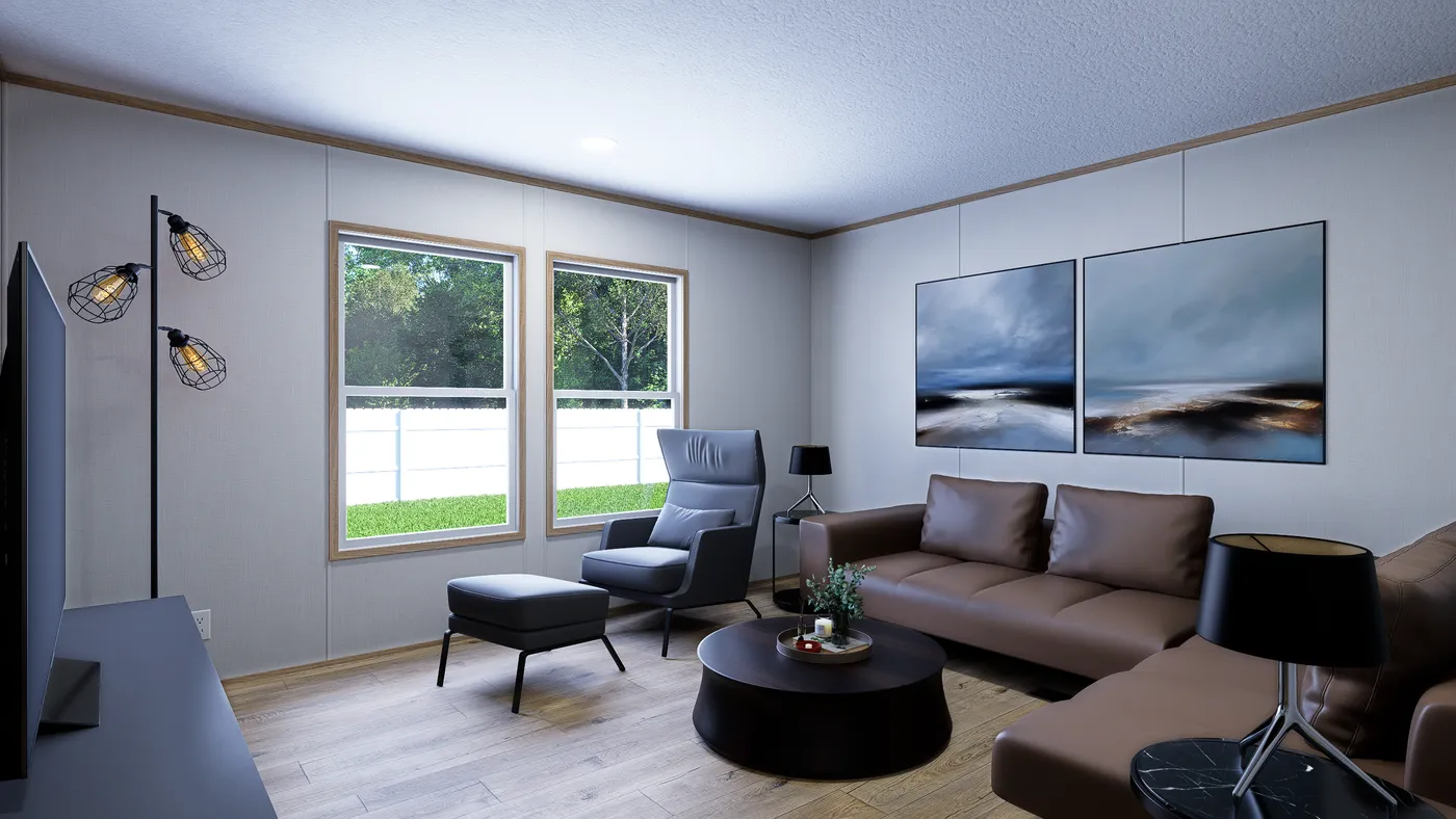 The ECLIPSE Den. This Manufactured Mobile Home features 4 bedrooms and 2 baths.