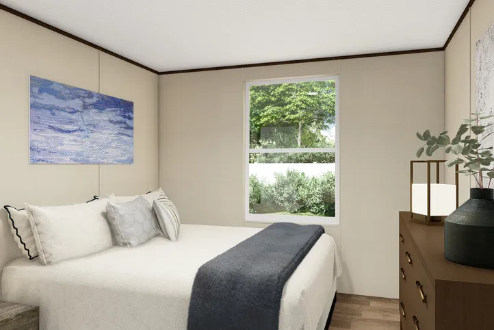 The MARVEL 4 Bedroom. This Manufactured Mobile Home features 4 bedrooms and 2 baths.