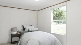 The DELIGHT Bedroom. This Manufactured Mobile Home features 2 bedrooms and 2 baths.