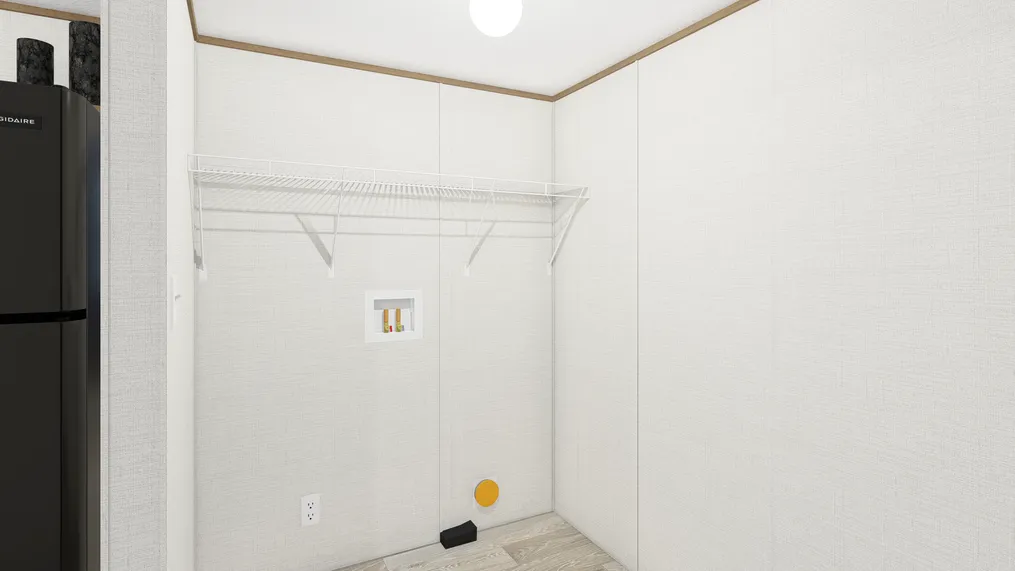 The ELATION Utility Room. This Manufactured Mobile Home features 3 bedrooms and 2 baths.