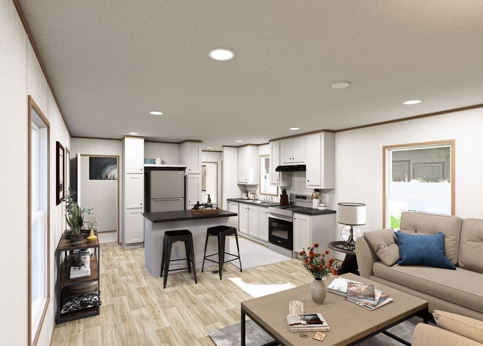 The EMBER Foyer. This Manufactured Mobile Home features 2 bedrooms and 2 baths.