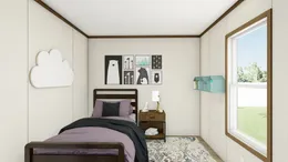 The THE OCCASION Bedroom. This Manufactured Mobile Home features 4 bedrooms and 2 baths.