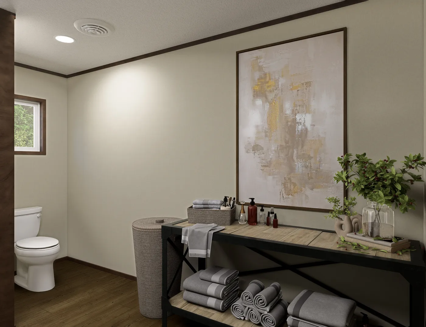 The FIJI Primary Bathroom. This Manufactured Mobile Home features 3 bedrooms and 2 baths.