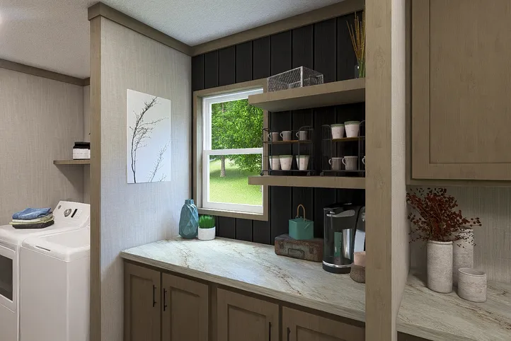 The SYDNEY Flex. This Manufactured Mobile Home features 3 bedrooms and 2 baths.
