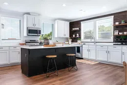 The THE SEDONA Kitchen. This Manufactured Mobile Home features 3 bedrooms and 2 baths.