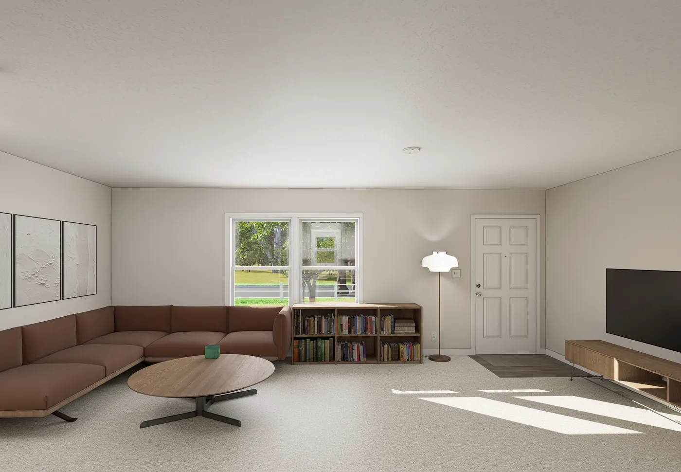 The 5031 IMAGINE Living Room. This Manufactured Mobile Home features 3 bedrooms and 2 baths.