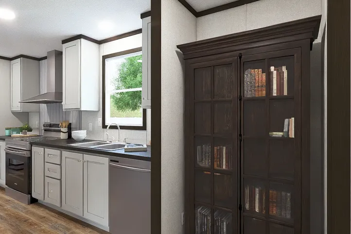 The DESIRE Flex. This Manufactured Mobile Home features 3 bedrooms and 2 baths.