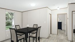 The THRILL Dining Area. This Manufactured Mobile Home features 3 bedrooms and 2 baths.