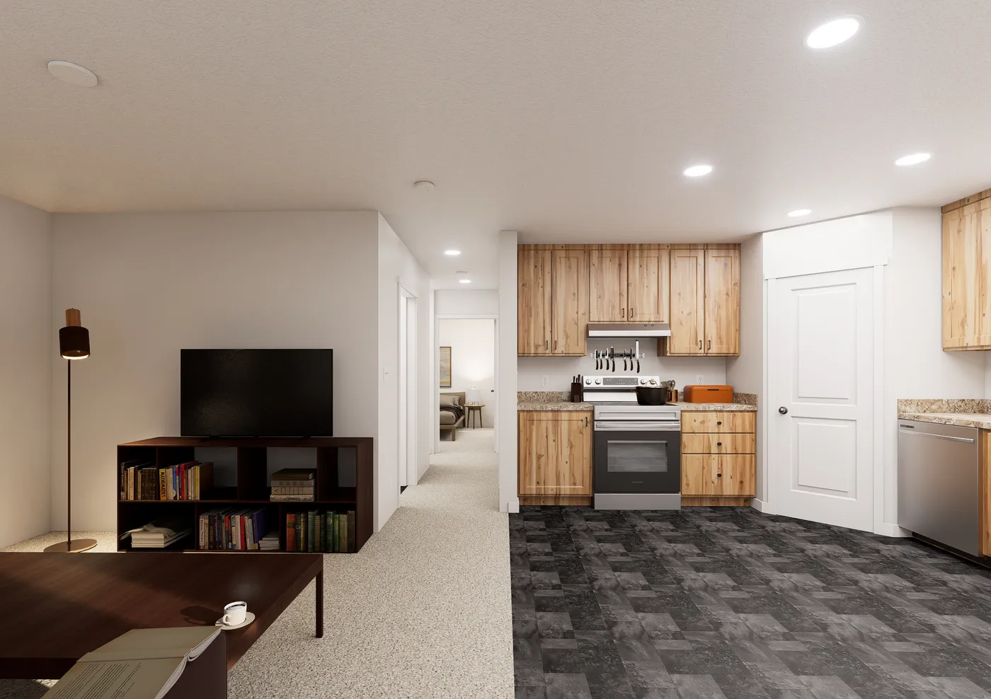 The 5029 IMAGINE Foyer. This Manufactured Mobile Home features 2 bedrooms and 2 baths.