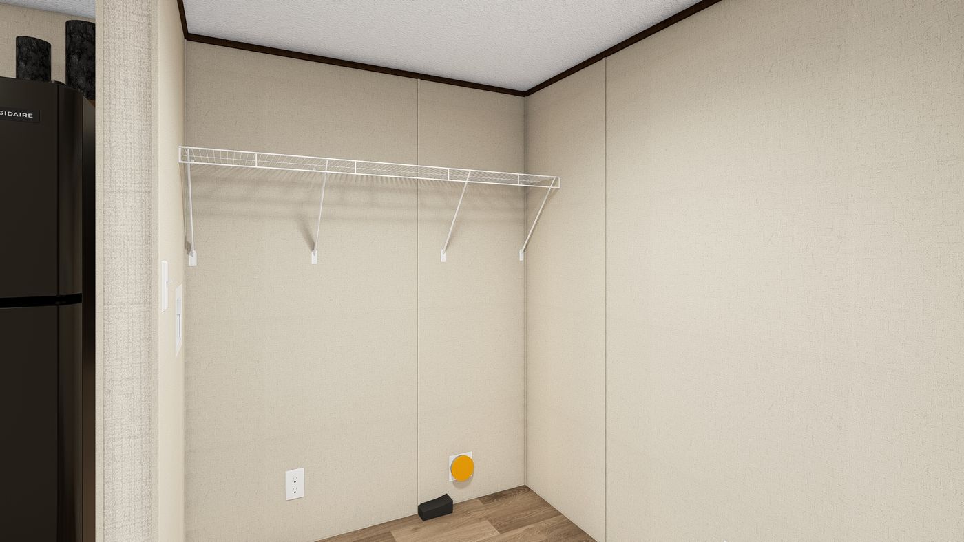 The ELATION Utility Room. This Manufactured Mobile Home features 3 bedrooms and 2 baths.