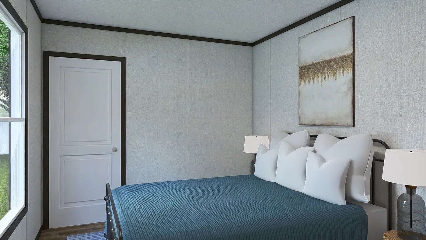 The GRAND Bedroom. This Manufactured Mobile Home features 3 bedrooms and 2 baths.