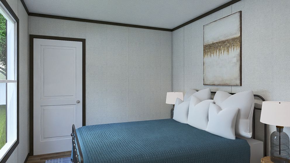 The GRAND Bedroom. This Manufactured Mobile Home features 3 bedrooms and 2 baths.