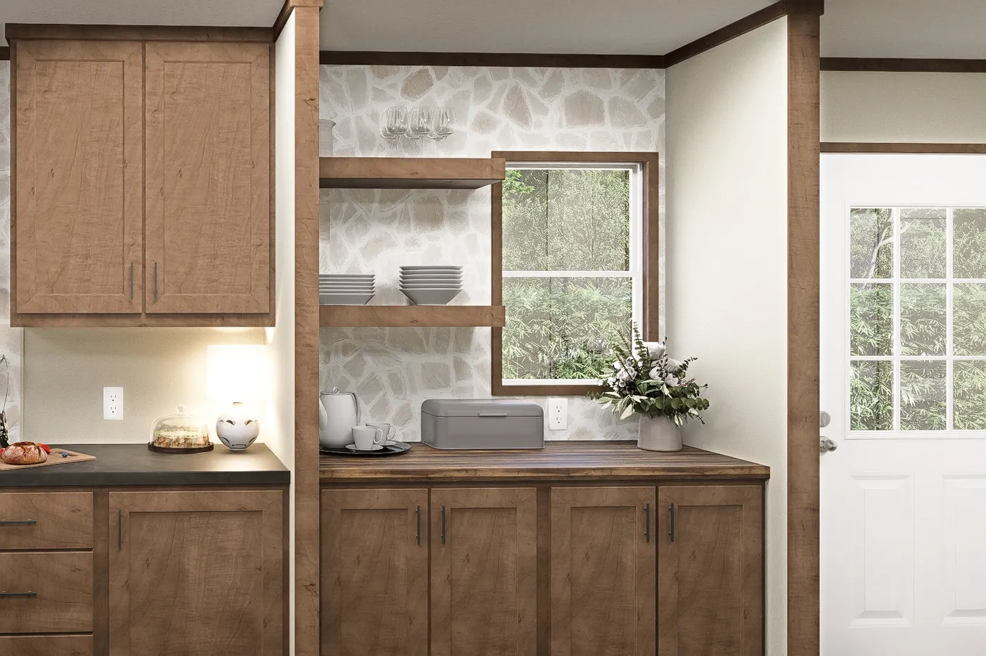 The SNOWCAP Bonus. This Manufactured Mobile Home features 4 bedrooms and 3 baths.