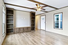 The ANNIVERSARY 16763I Exterior. This Manufactured Mobile Home features 3 bedrooms and 2 baths.