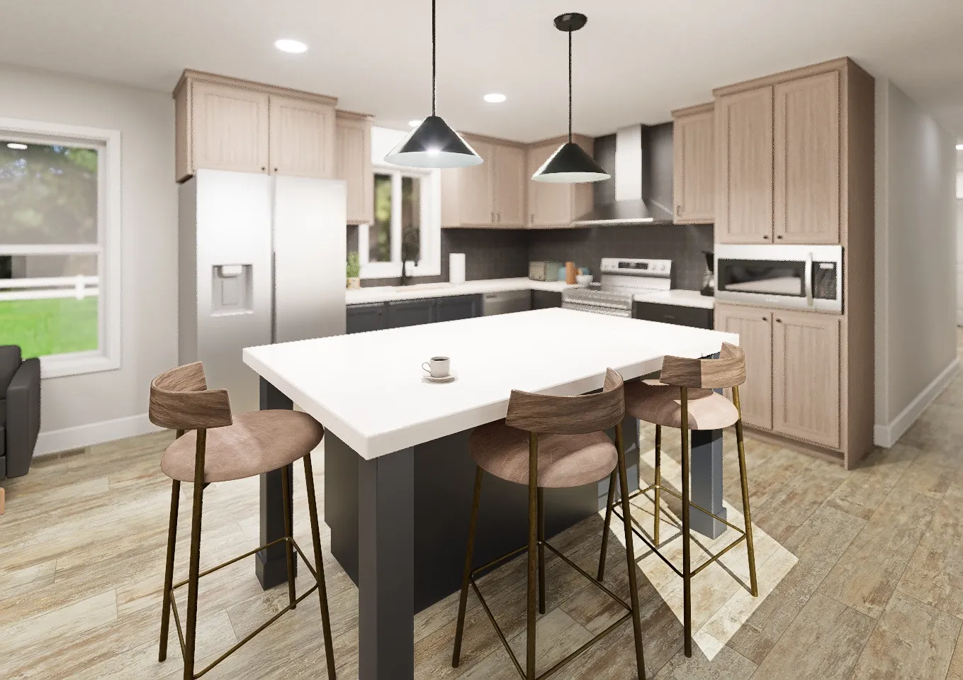 The ANNIVERSARY 1566 Dining Area. This Manufactured Mobile Home features 2 bedrooms and 2 baths.