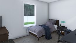 The YELLOW SUBMARINE Master Bedroom. This Manufactured Mobile Home features 5 bedrooms and 2 baths.