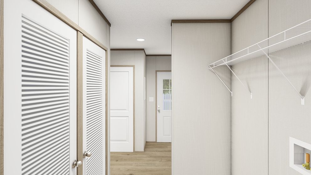 The HAVEN Utility Room. This Manufactured Mobile Home features 3 bedrooms and 2 baths.