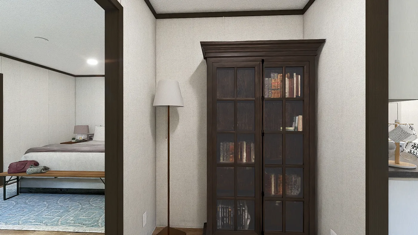 The DYNAMIC Flex. This Manufactured Mobile Home features 3 bedrooms and 2 baths.