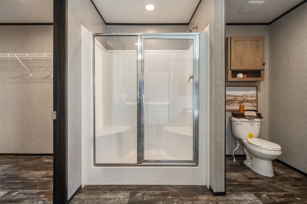 The THE TRIBUTARY Exterior. This Manufactured Mobile Home features 3 bedrooms and 2 baths.