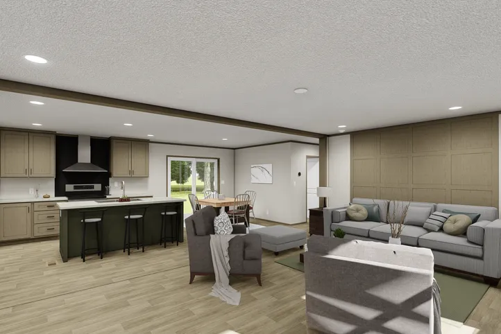 The RIO Exterior. This Manufactured Mobile Home features 3 bedrooms and 2 baths.