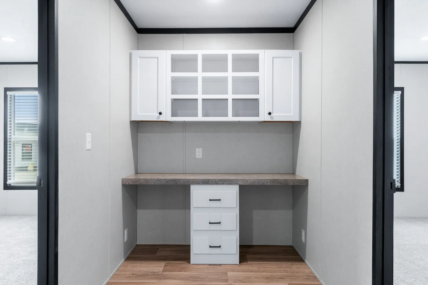The ABSOLUTE VALUE Study Nook. This Manufactured Mobile Home features 4 bedrooms and 2 baths.