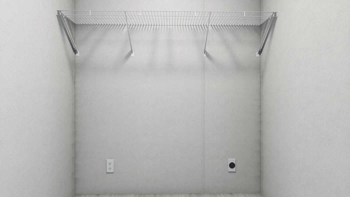 The 4814-4790 THE PULSE Utility Room. This Manufactured Mobile Home features 2 bedrooms and 1 bath.
