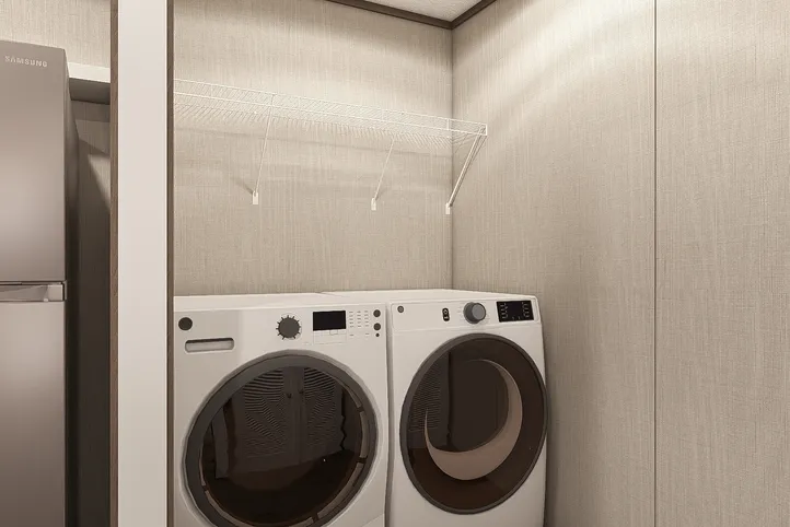The LEGEND 14X66 Utility Room. This Manufactured Mobile Home features 3 bedrooms and 2 baths.