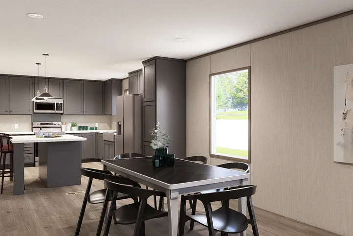 The ULTRA PRO 4 BR 28X68 Dining Area. This Manufactured Mobile Home features 4 bedrooms and 2 baths.