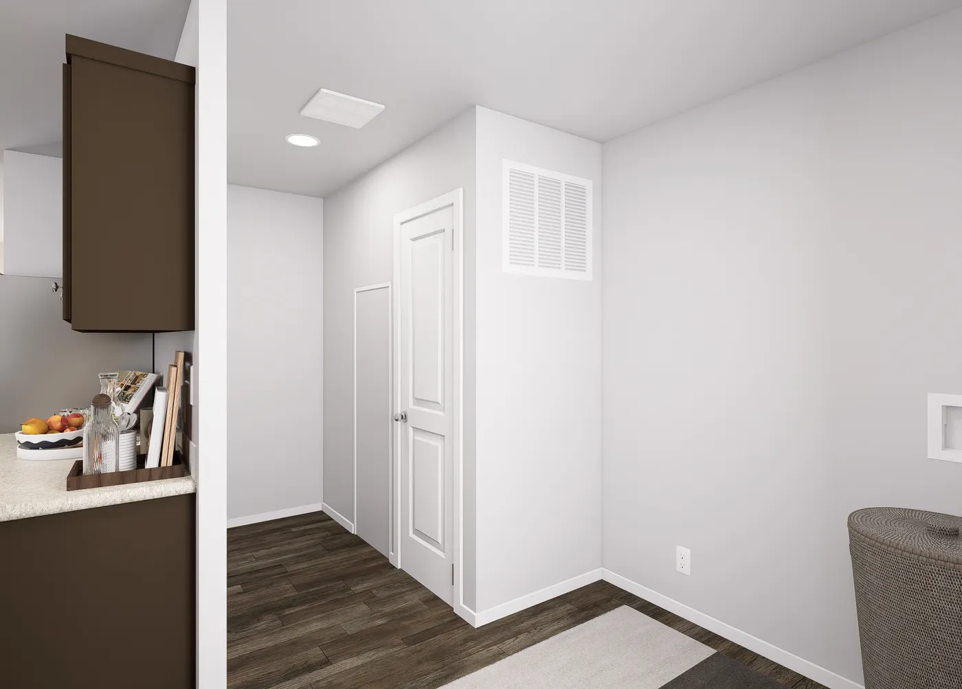 The SLE 481F Utility Room. This Manufactured Mobile Home features 3 bedrooms and 2 baths.