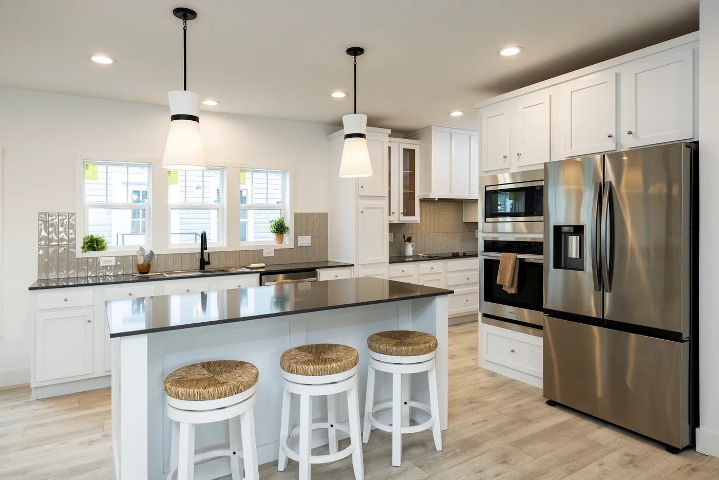 The WINSTON Kitchen. This Manufactured Mobile Home features 3 bedrooms and 2 baths.