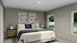 The ULTRA BREEZE 28X76 Primary Bedroom. This Manufactured Mobile Home features 4 bedrooms and 2 baths.
