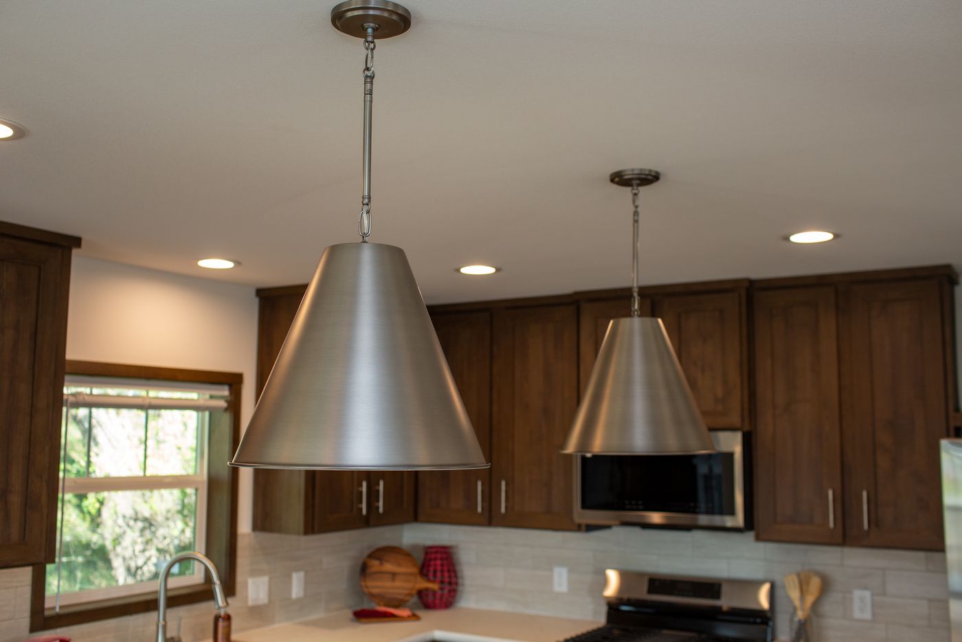 The RAMSEY 75 MOD Kitchen. This Modular Home features 4 bedrooms and 2 baths.