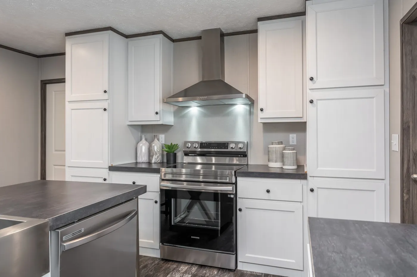 The THE GENERAL Kitchen. This Manufactured Mobile Home features 3 bedrooms and 2 baths.