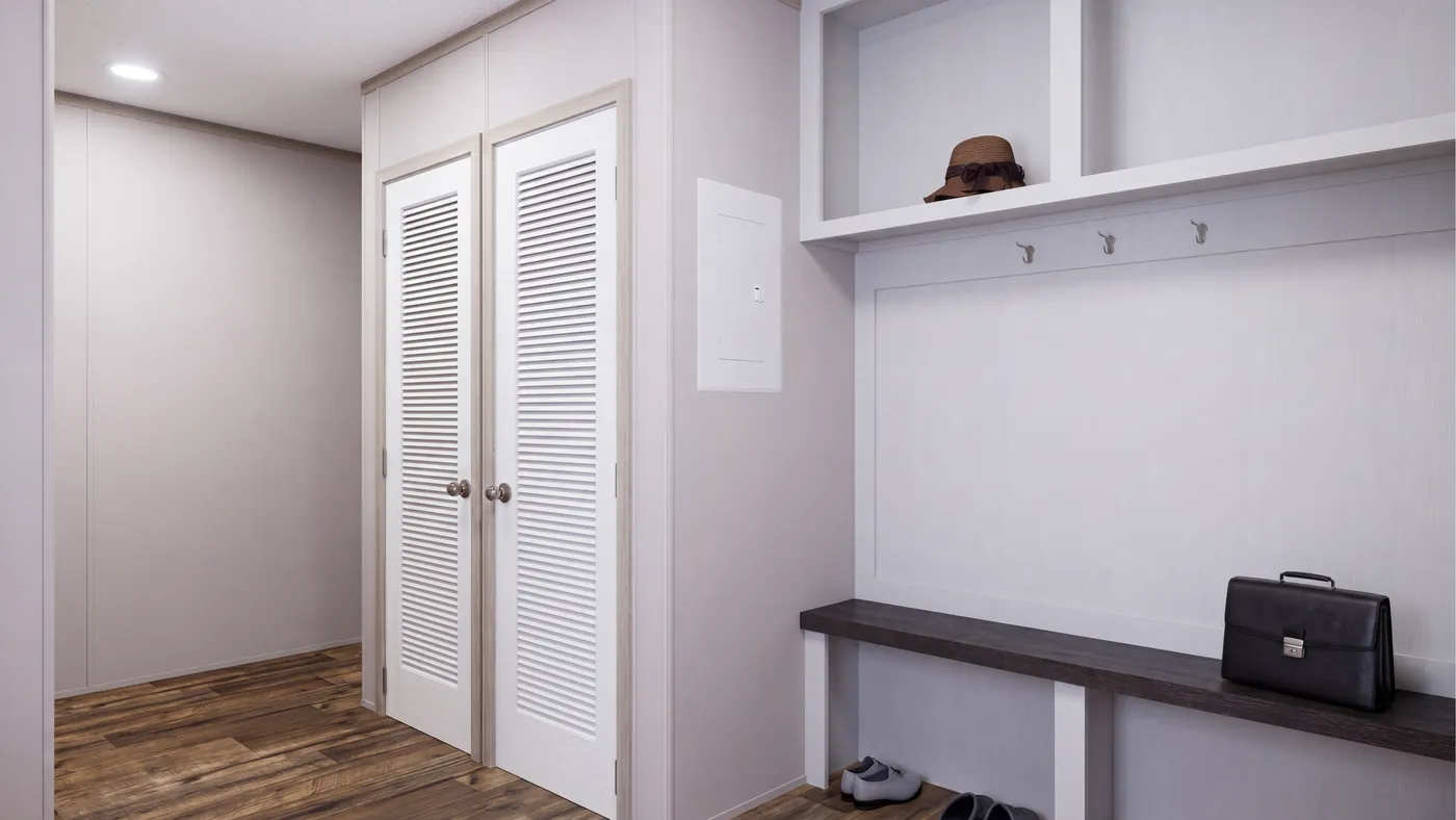 The MOUNTAIN BREEZE 3260 Utility Room. This Manufactured Mobile Home features 3 bedrooms and 2 baths.