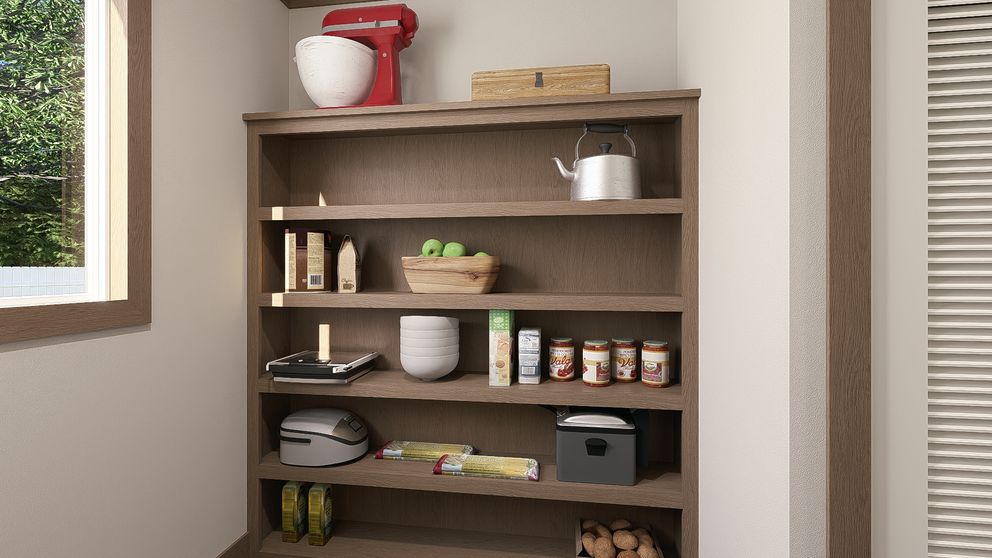 The LIZZIE Flex. This Manufactured Mobile Home features 3 bedrooms and 2 baths.