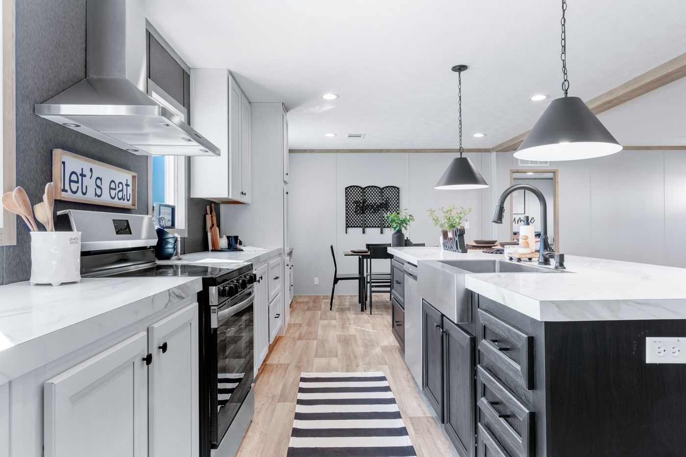 The ANATOLIA XL Kitchen. This Manufactured Mobile Home features 3 bedrooms and 2 baths.