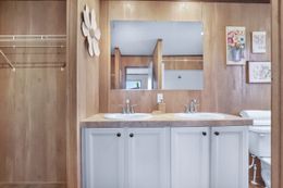 The BALANCE Master Bathroom. This Manufactured Mobile Home features 3 bedrooms and 2 baths.