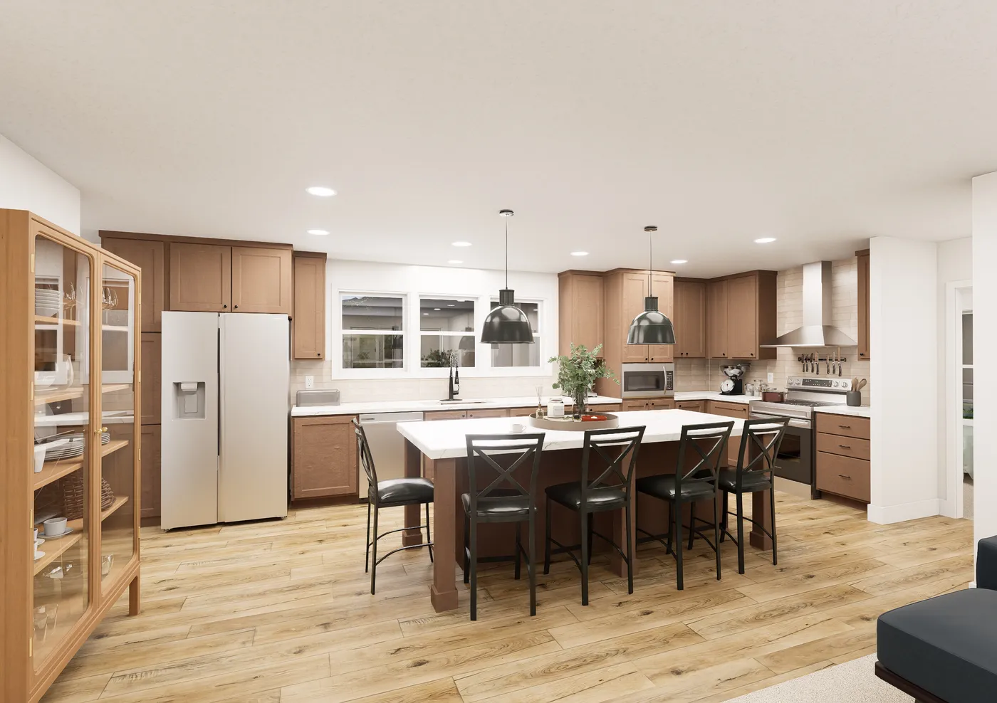The ANNIVERSARY 2848 Dining Area. This Manufactured Mobile Home features 3 bedrooms and 2 baths.