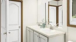 The INTUITION Primary Bathroom. This Manufactured Mobile Home features 3 bedrooms and 2 baths.